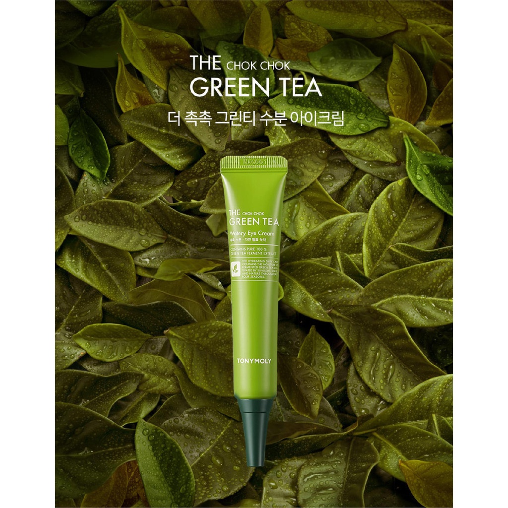 Kem Dưỡng Mắt Trà Xanh TONYMOLY The Chok Chok Green Tea Watery Eye Cream 30ml