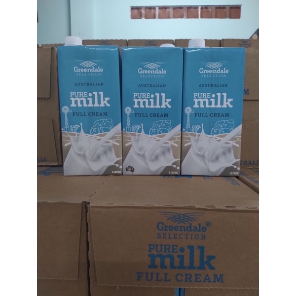 Sữa tươi full kem Úc Greendale 1 lít