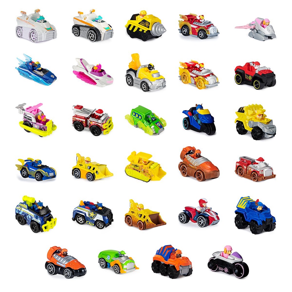 Xe chó cứu hộ mô hình Paw Patrol True Metal tỷ lệ 1:55 size 7cm