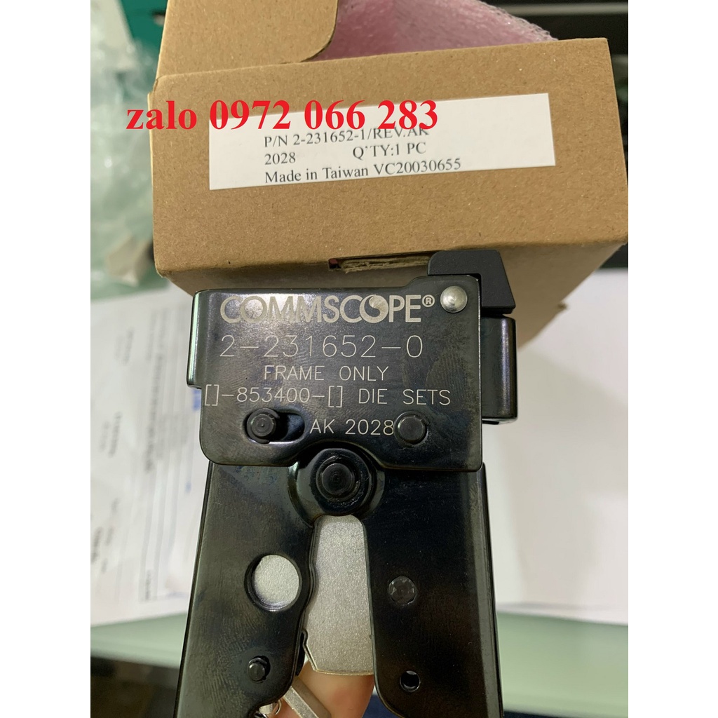 Kìm bấm mạng Cat5 COMMSCOPE 2-231652-1 chính hãng