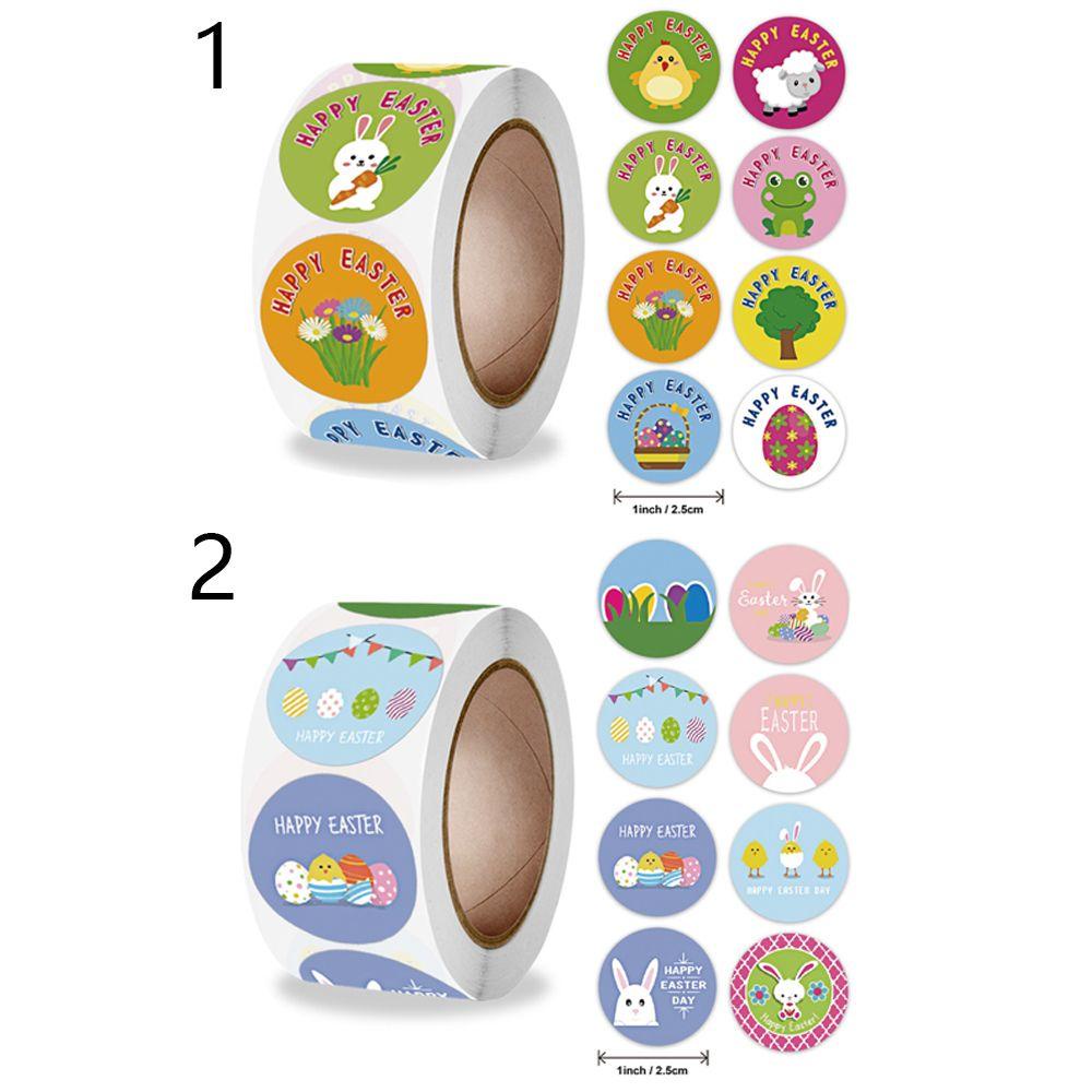 Bộ 500 Nhãn Dán Trang Trí Túi Bánh Kẹo In Chữ Handmade