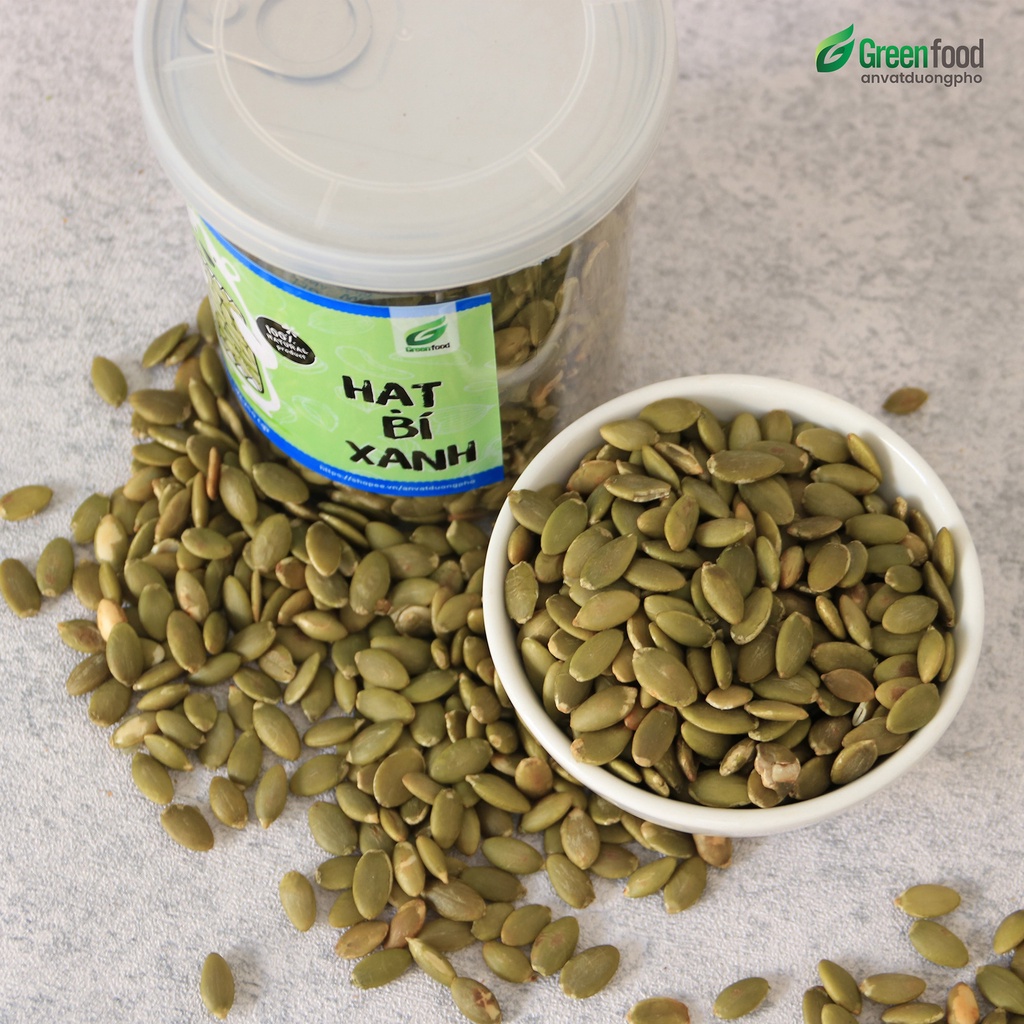 Nhân hạt bí xanh tách vỏ Green Food 100% tự nhiên tốt cho sức khỏe