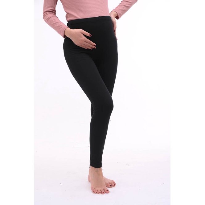 Quần legging dài chất cotton co giãn 4 chiều, có chun rút điều chỉnh, nhiều size - Thời trang đầm bầu cao cấp HONEY