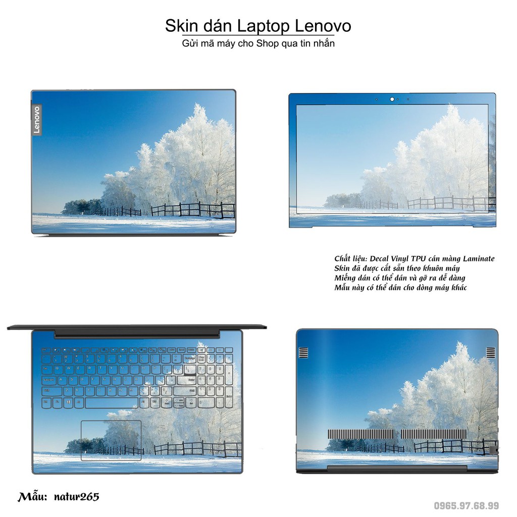Skin dán Laptop Lenovo in hình thiên nhiên _nhiều mẫu 10 (inbox mã máy cho Shop)