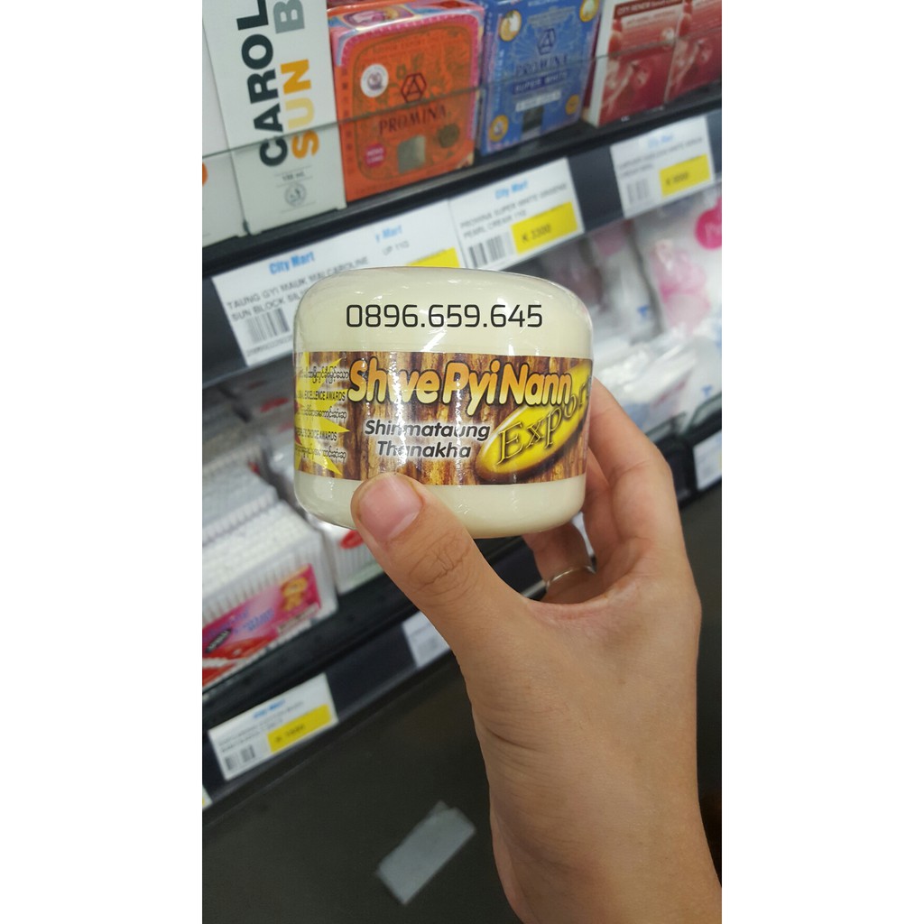 Bột đắp mặt Thanaka 140gr - Hương gỗ, Hương chanh