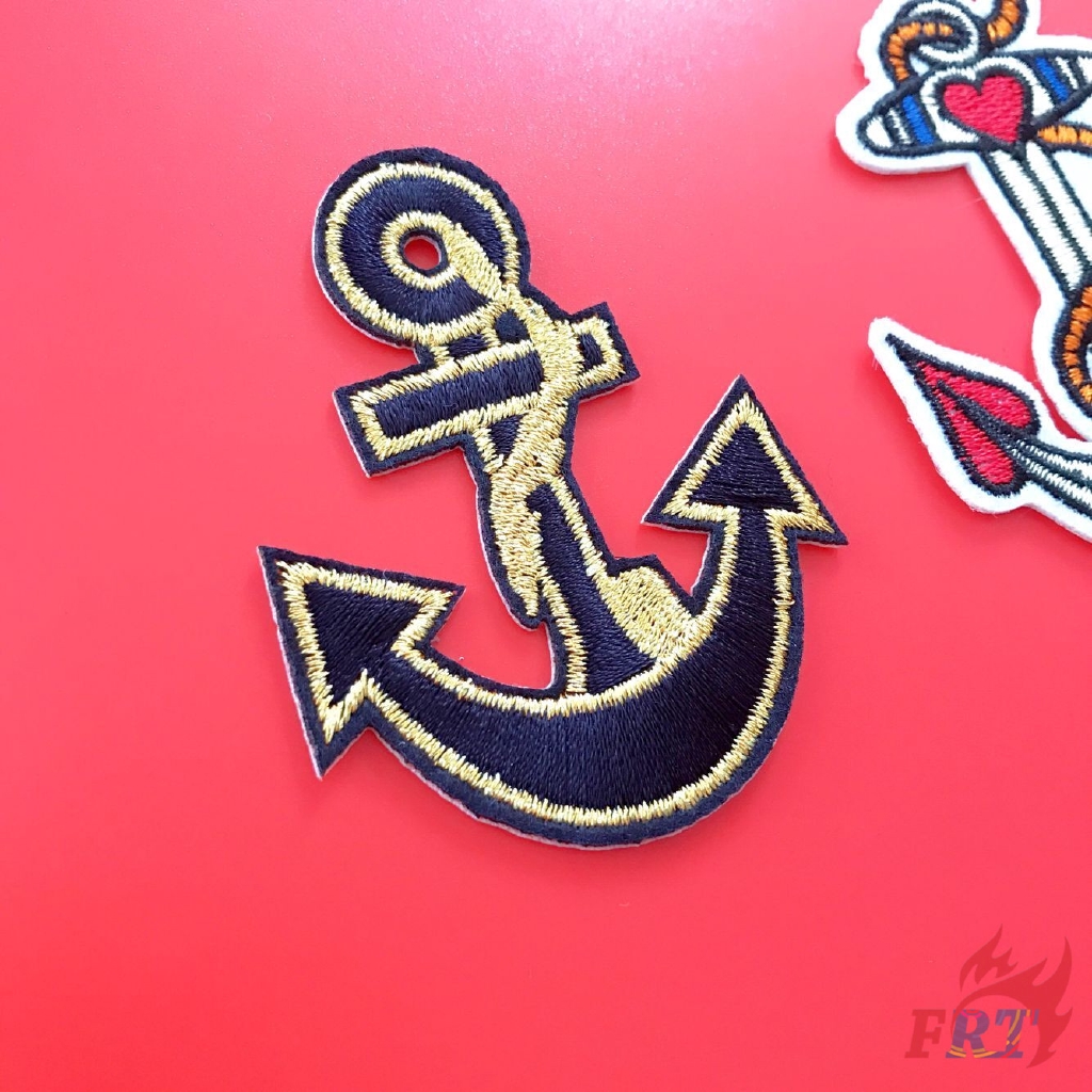 ☸ Miếng Vá Mỏ Neo Thể Thao Ngoài Trời - Miếng Vá Neo ☸ 1 Sticker Ủi Thêu Hình Huy Hiệu
