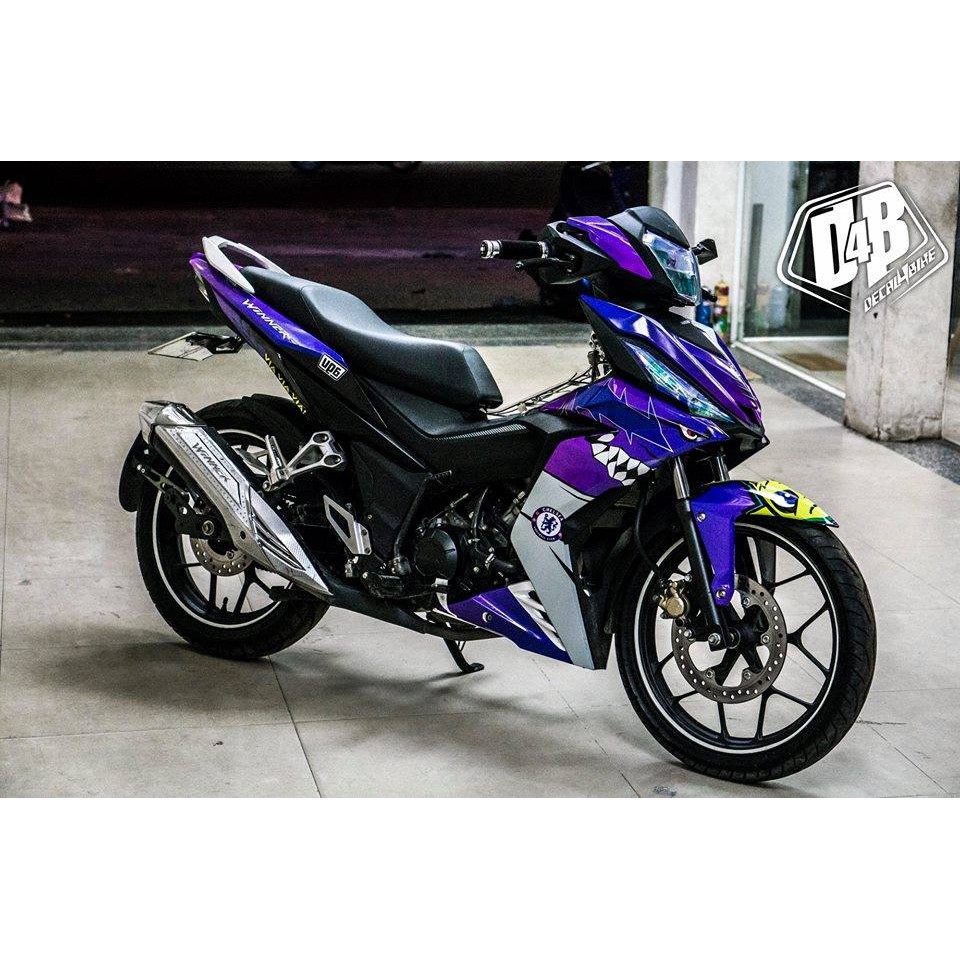 [D4B-Tem chuẩn xịn] Tem trùm xe WINNER 150 VIA VIA