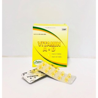 Vitamin A D Giúp phòng ngừa thiếu vitamin A,D cho trẻ em , phụ nữ đang mang thai hoặc cho con bú