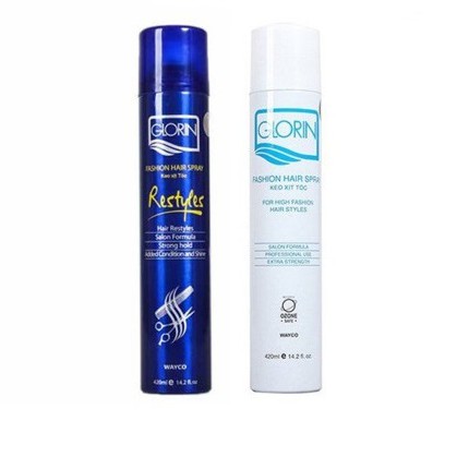 KEO XỊT TÓC CỨNG GLORIN - Restyles Fashion Hair Spray 420ml