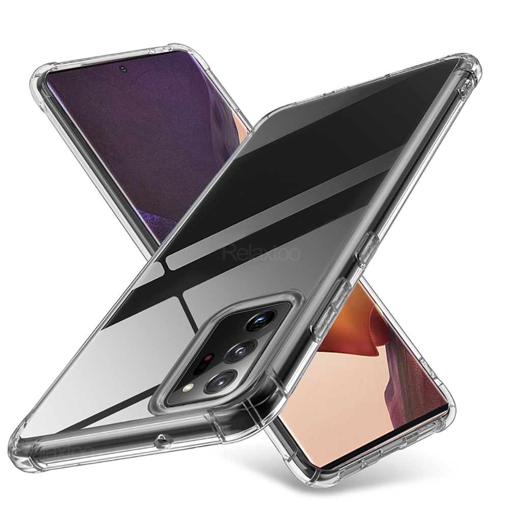Ốp điện thoại silicon mềm trong suốt dành cho Samsung Galaxy Note 20 Ultra Note20 Note 20Ultra Not 20 Ultra
