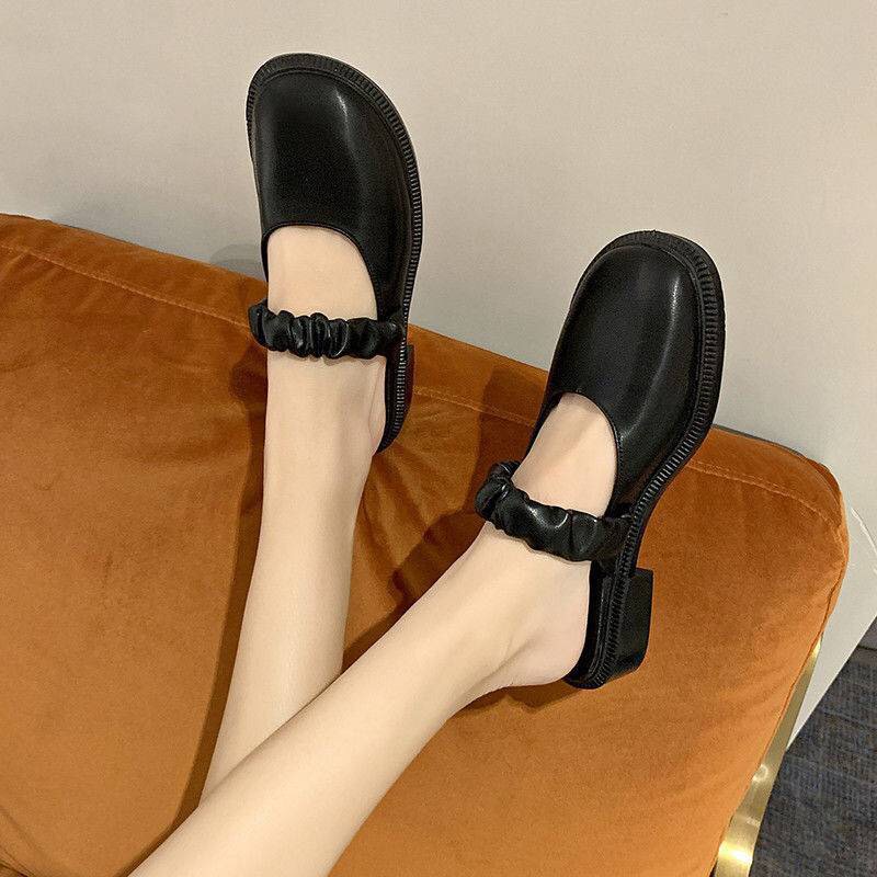 Giày Sục Nữ Bít Mũi Quai Nhún Da Mềm Thời Trang mã S38