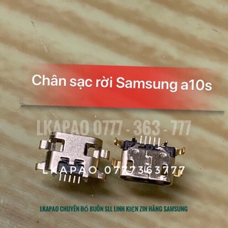 Chân sạc rời Samsung A10S lõi nhựa zin new