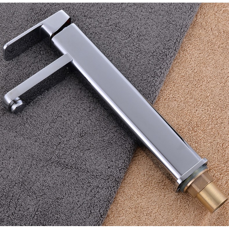 Vòi Lavabo nóng lạnh dáng dài cao cấp - hợp kim Shatian - dùng cho Lavabo đặt bàn | BigBuy360 - bigbuy360.vn