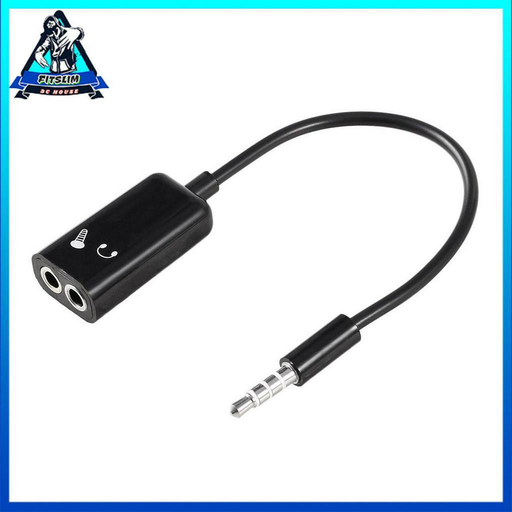 Dây Cáp Chia Cổng Âm Thanh 3.5mm