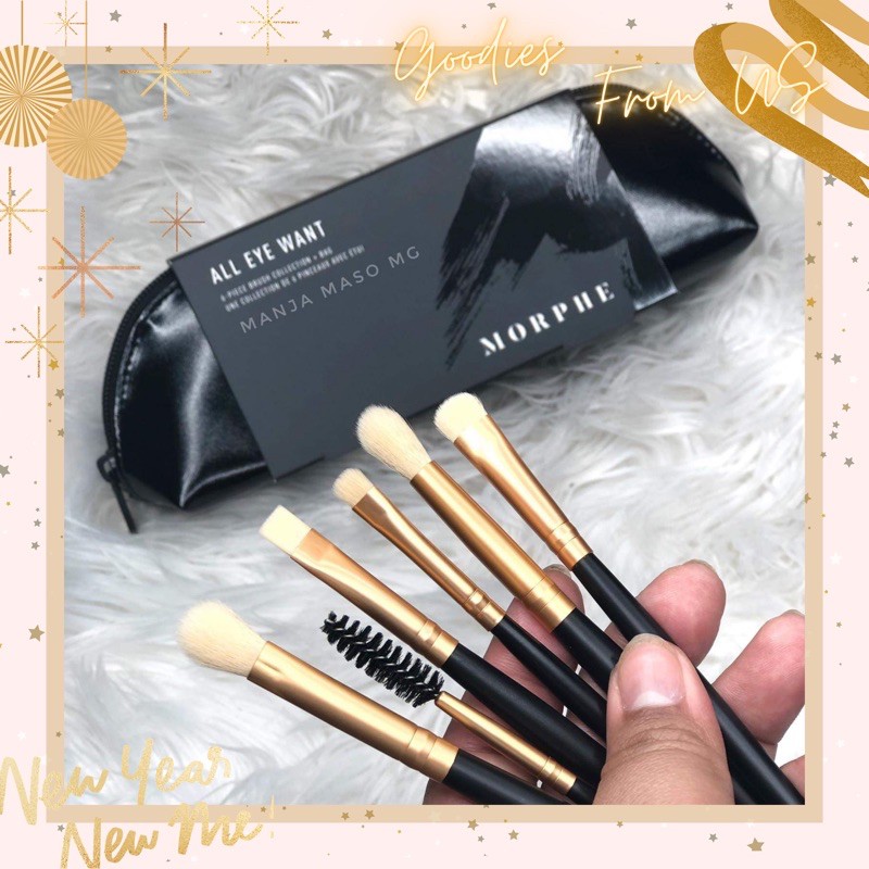 Set cọ Morphe All Eye Want 6pc brush set sale 50%