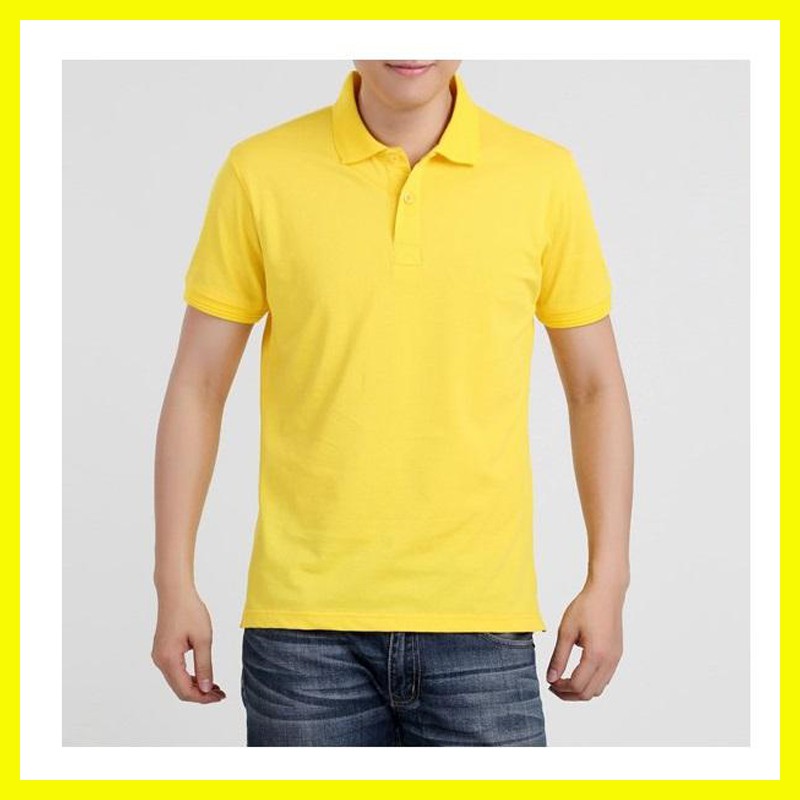 Áo phông cộc tay nam cổ bẻ chất cotton màu hồng dáng vừa phù hợp với nhiều lứa tuổi