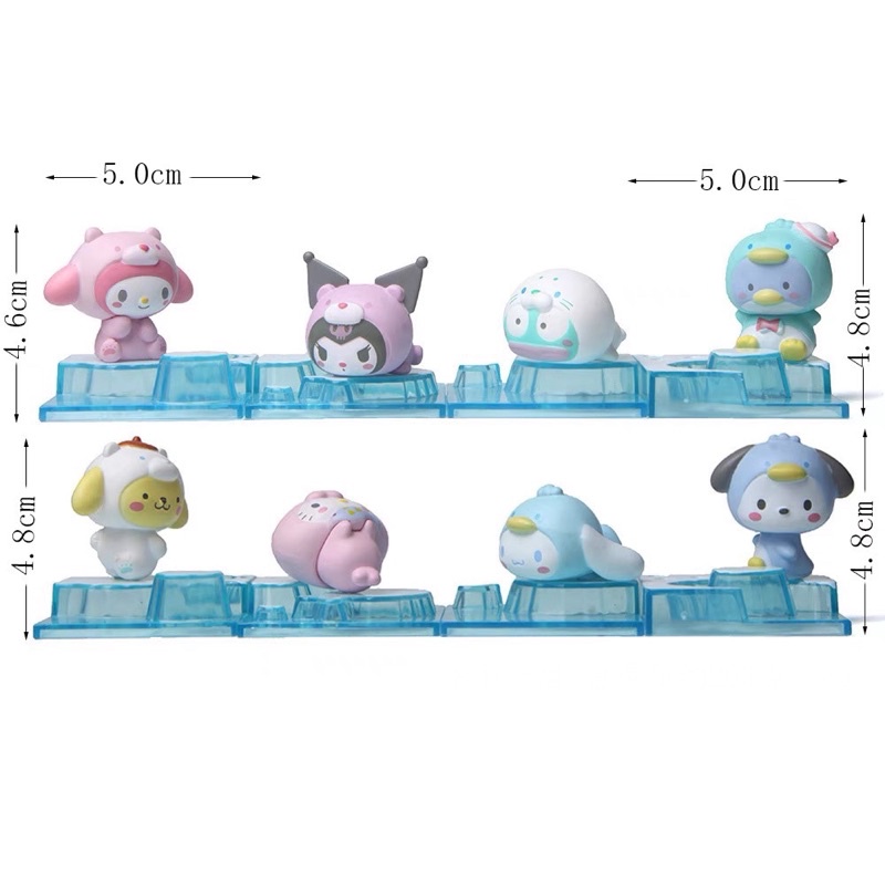 Mô Hình Dog Yugui PC Dog Melody Blind Box Búp bê trang trí để bàn làm bằng tay