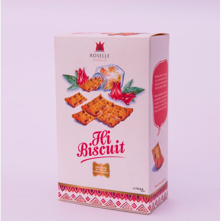 Bánh quy Hibiscus (Atiso đỏ) 80g