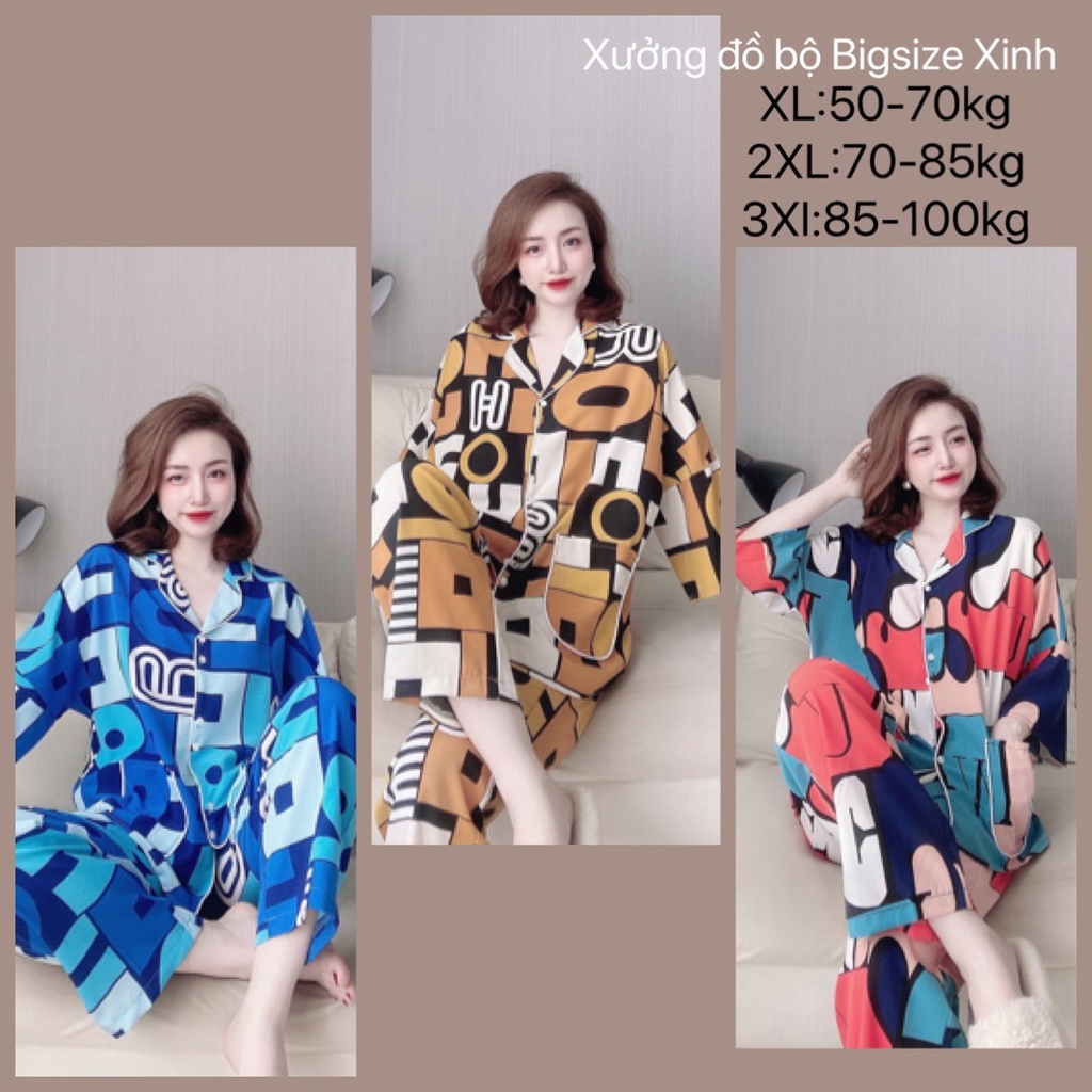 Đồ Bộ Bigsize dài Cánh dơi lập thể sang chảnh cho nữ 50-90kg | BigBuy360 - bigbuy360.vn