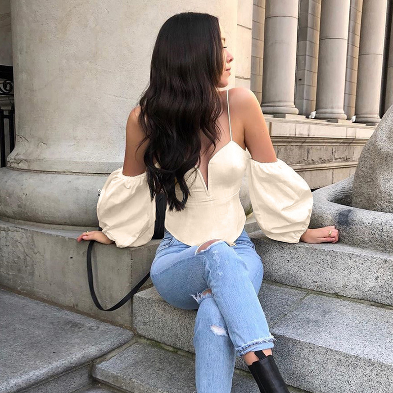 Áo IELGY hai dây dáng ôm thời trang quyến rũ cho nữ
