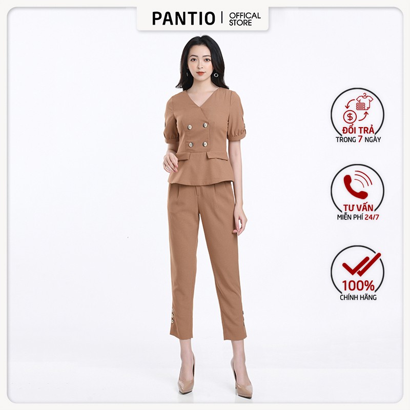 Quần dài chất liệu thô ống đứng BQD12261 - PANTIO