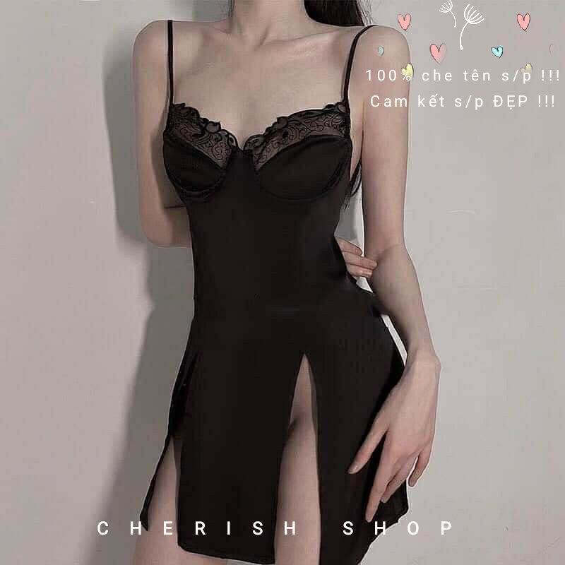 (M36) [ Hàng đẹp ] Váy ngủ cao cấp sexy lụa , Đầm mặc nhà gợi cảm quyến rũ | BigBuy360 - bigbuy360.vn