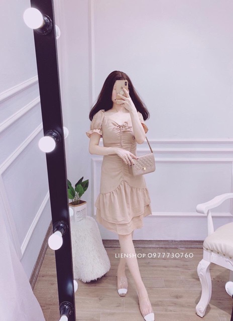 Váy Rúm 2 Tầng Fressize