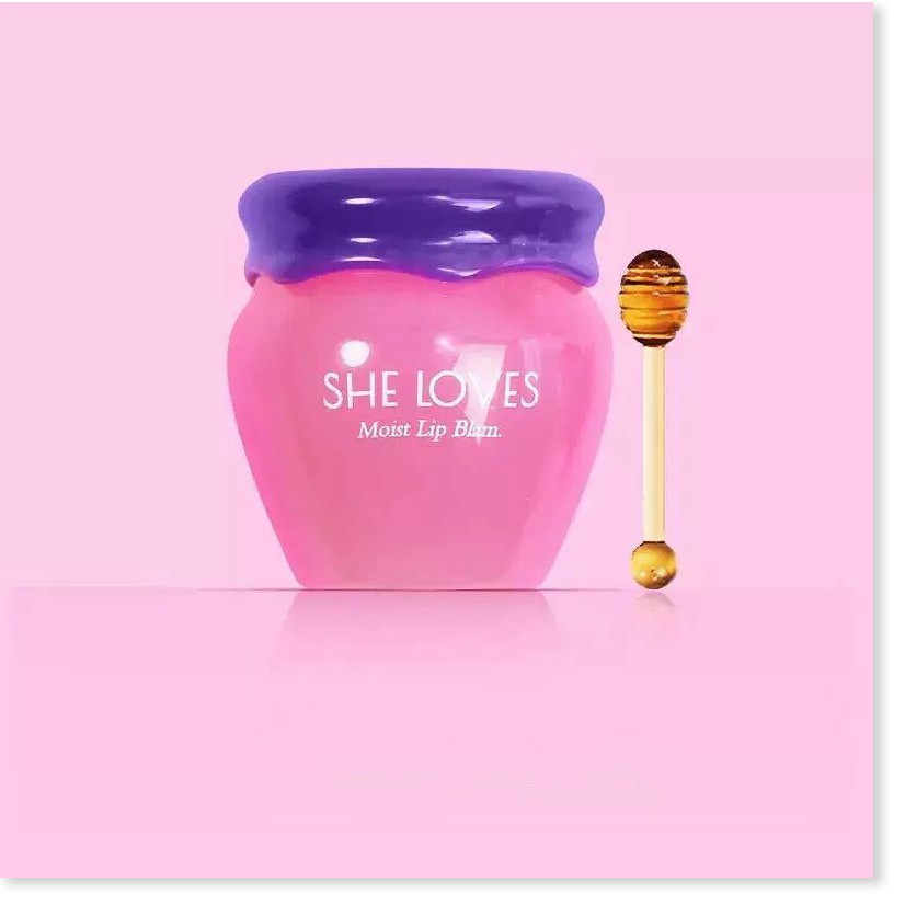 [Mã giảm giá] [Mã 66FMCGSALE hoàn 8% xu đơn 500K] Mặt nạ môi SHE LOVES mềm môi làm hồng môi Nourishing Moisturizing Lip