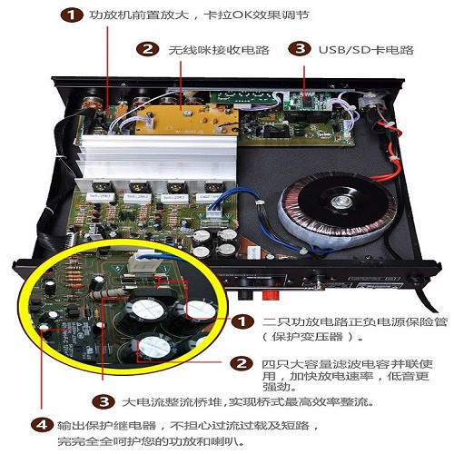 Amply karaoke bluetooth sunbuck tav 6188bt hàng cực hay
