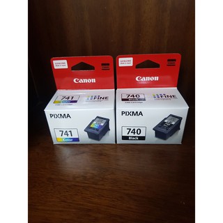 Đầu in mực in Canon PG 740 CL 741 hàng chính hãng Canon Nhật Bản check được QR code