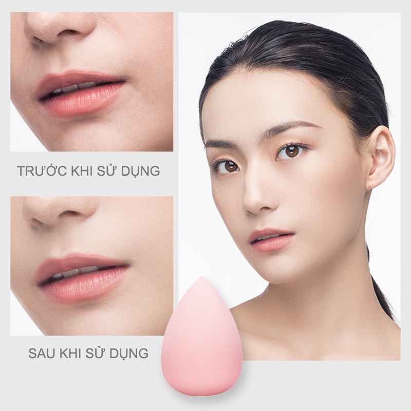 Bộ sản phẩm Bộ 4 mỹ phẩm bao gồm Kem lót+Kem nền BB+Kem che khuyết điểm+Bọt biển trang điểm KB-4JT-F01/KB-4JT-F02