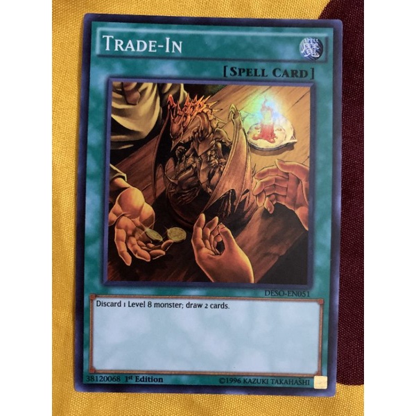 Tên thẻ bài yugioh: Trade-In - DESO-EN051 - Super Rare 1st Edition
