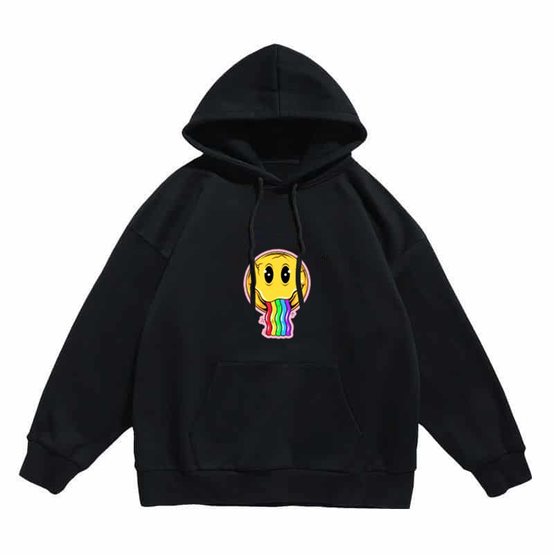 Áo hoodie vải nỉ dài tay Smile Stick nam nữ form rộng - GW Shop | BigBuy360 - bigbuy360.vn