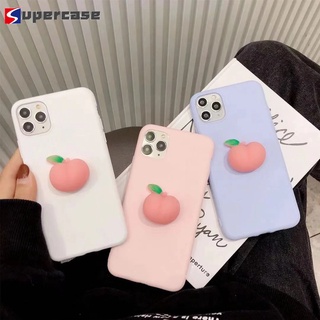 Ốp điện thoại mềm quả đào 3D cho Samsung Galaxy A10E A20E A10 A50 A30S A50S A40 A30 A20 A70 A71 A51 4g M20S M10S M10