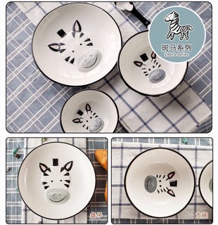 Set bát đĩa sứ hàng xuất Nhật