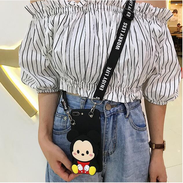 Ốp lưng ví hình chuột mickey và minnie cho OPPO Reno 3 Pro 2 Z 2F 2Z F11 F9 Pro F7 F5 Youth F3 F1S F1 F3 Plus | BigBuy360 - bigbuy360.vn