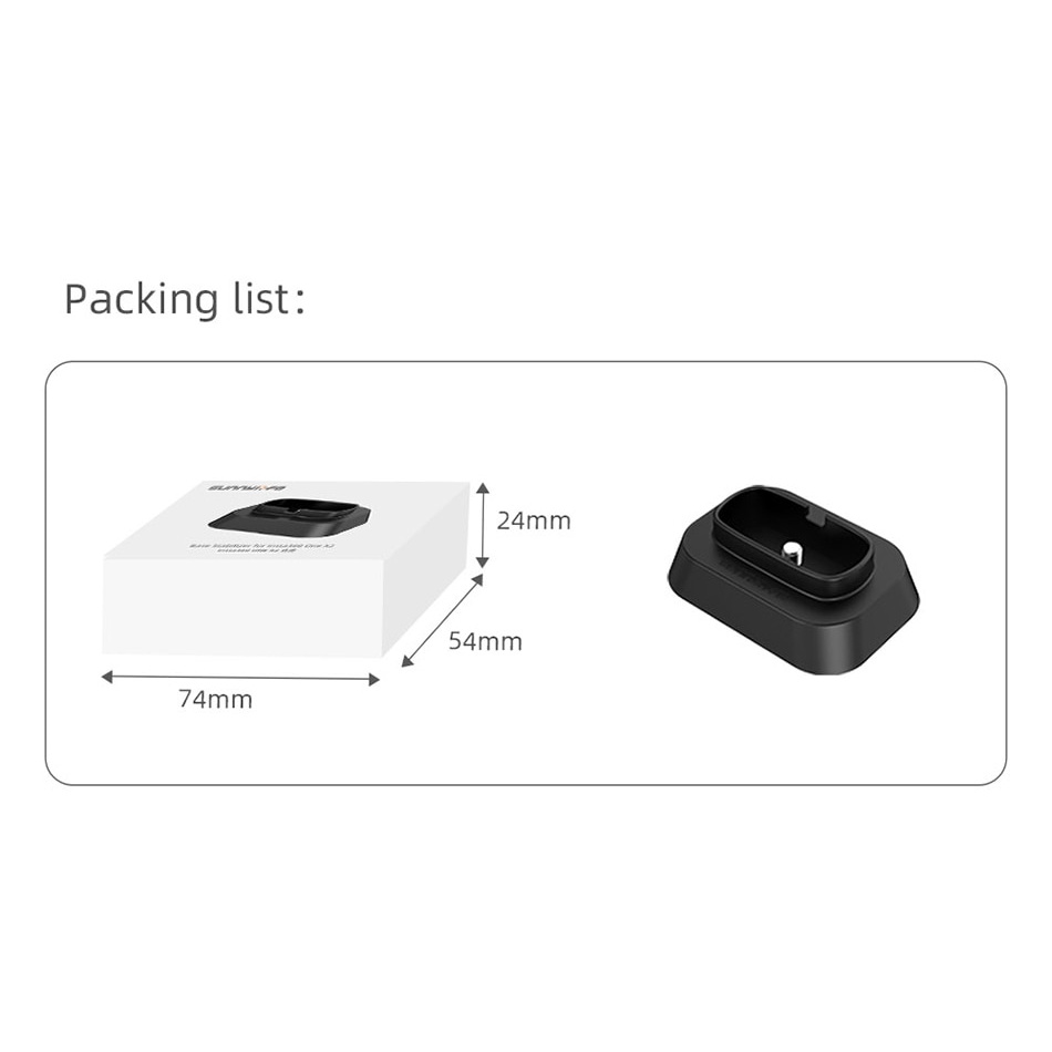 Đế Đỡ Camera Thể Thao Chống Trượt Chống Trầy Xước Cho Insta360 ONE X2