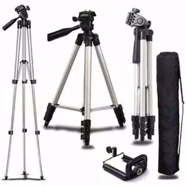 Giá Đỡ Ba Chân Weifeng 1 Mét / Wt-3110A + U Cho Điện Thoại Thông Minh / Máy Ảnh Dslr