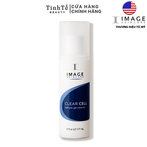 Sữa rửa mặt sạch nhờn dành cho da mụn Image Skincare Clearcell Salicylic Gel Cleanser 177ml