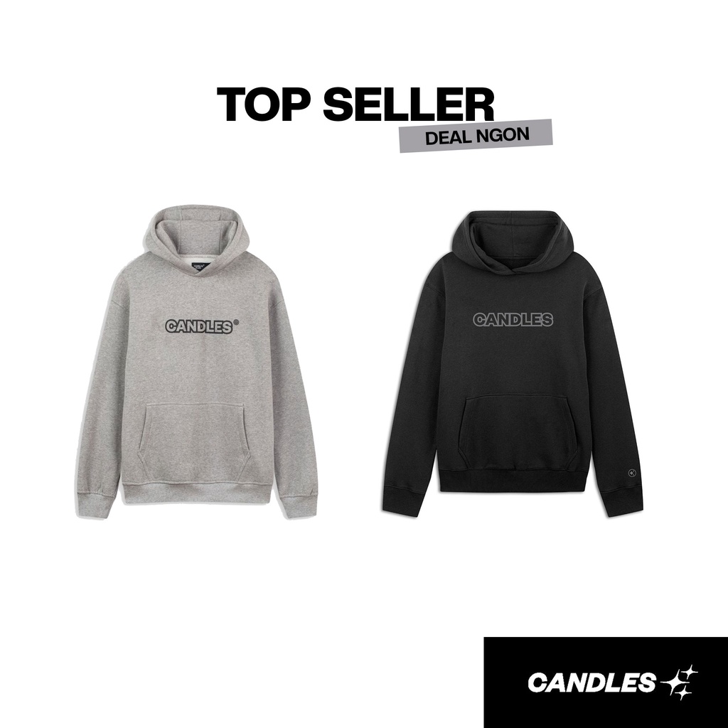 Áo hoodie CANDLES Basic