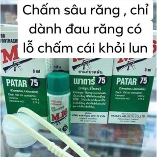 Ngừa Sâu Răng M16 PATAR Thái Lan 3ml