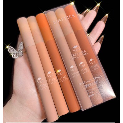 MAFFICK set son kem 3 cây chất lì vỏ nhung nội địa trung cao cấp - Nhà của KIM