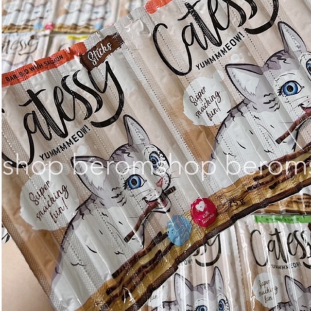 GẬY SNACK CHO MÈO CATESSY STICK 5 VỊ NHẬP ĐỨC GIÁ CỰC RẺ