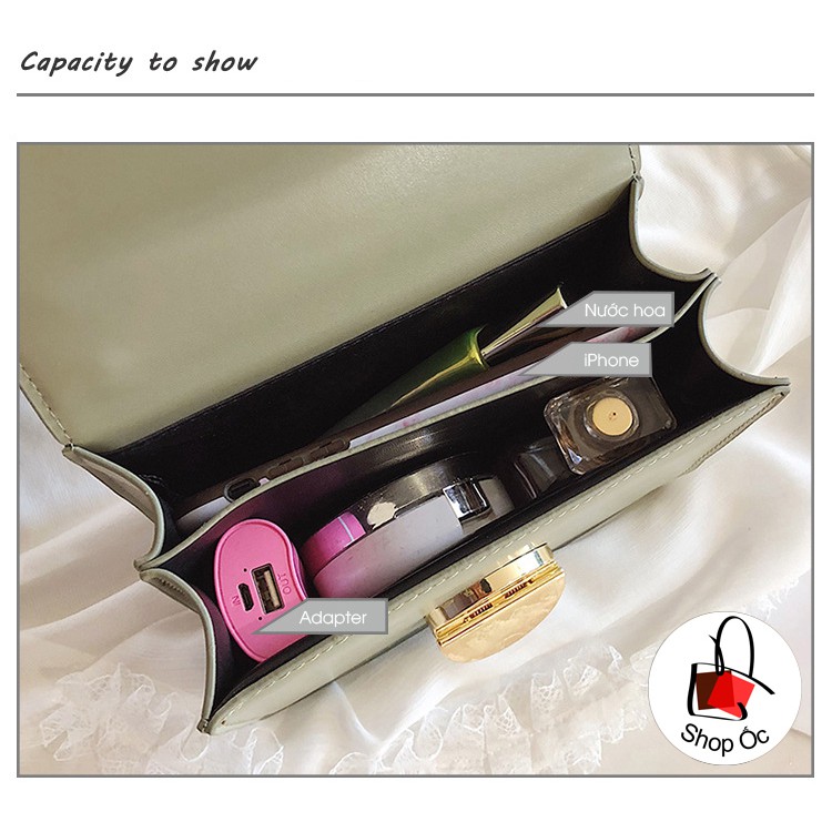 (HÀNG MỚI) TÚI ĐEO CHÉO NỮ VUÔNG PHONG CÁCH HÀN QUỐC MỚI E147