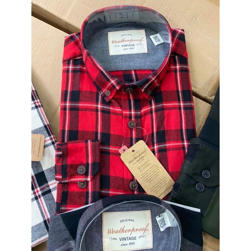 ÁO SƠ MI KẺ DẠ XUẤT MỸ CHUẨN HÃNG 2021 | BigBuy360 - bigbuy360.vn