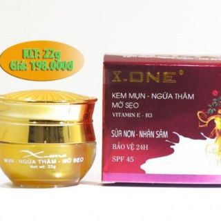 Kem dưỡng trắng da ngăn ngừa mụn xone dùng ban ngày
