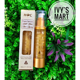 SERUM DƯỠNG DA CHỐNG LÃO HOÁ NHAU THAI CỪU & TINH THỂ VÀNG 50ML MADE IN AUSTRLIA