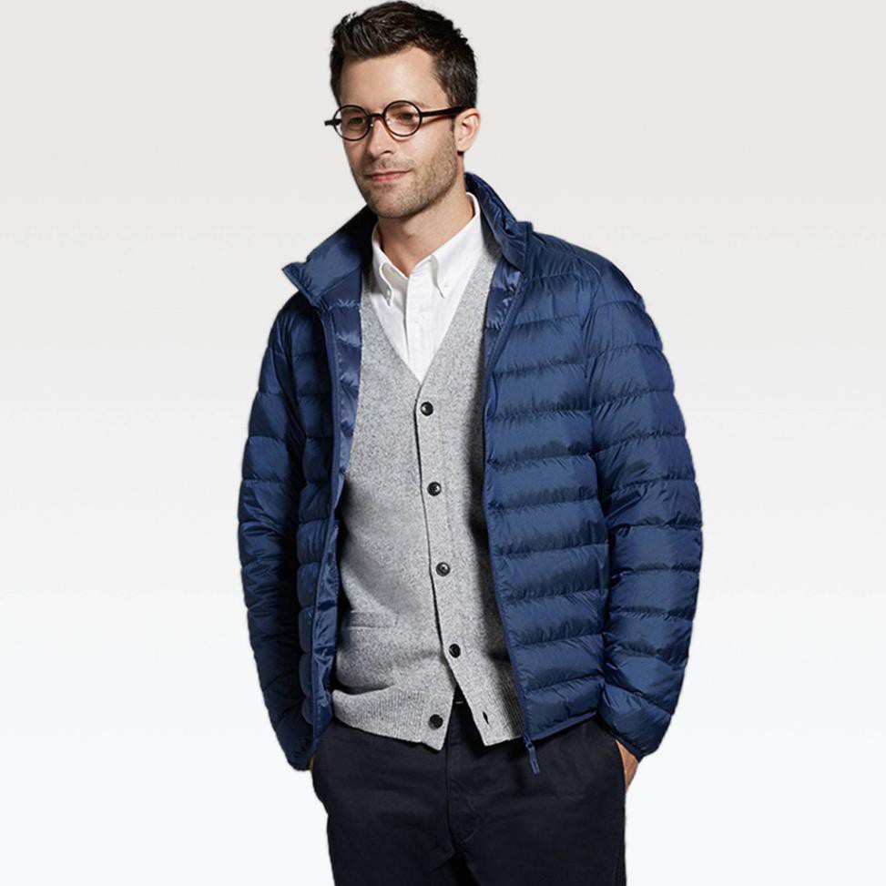 Áo phao Uni nam siêu nhẹ, mẫu áo khoác nam siêu ấm siêu chất đẳng cấp phái mạnh