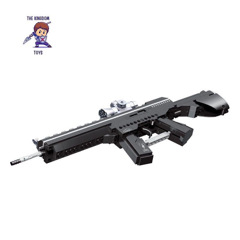 Đồ Chơi Lắp Ráp PUBG Mô Hình M416 / MK14 / Scar / Vector RAEL Free Fire CSGO Đồ Chơi Cho Bé 70002