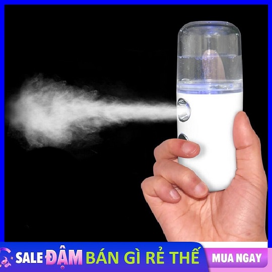 Máy Phun Sương - Xông Tinh Dầu Cầm Tay Xịt Khoáng MINI NANO - Cấp Ẩm Dưỡng Da - Làm Mát Làn Da